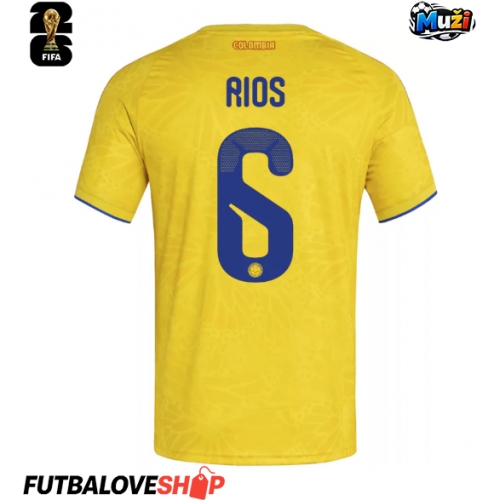 Dres Kolumbia Richard Rios #6 Domáci MS 2026 Krátky Rukáv